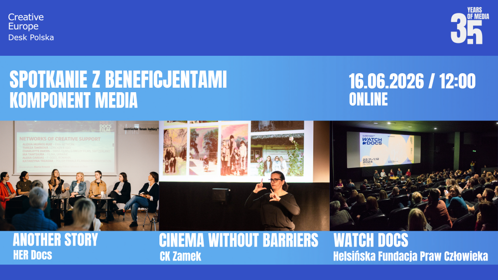 Spotkanie z beneficjentami klastra Audience – 35 lecie MEDIA! 