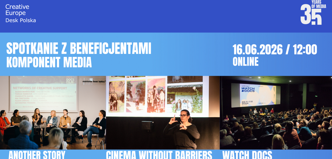 Spotkanie z beneficjentami klastra Audience – 35 lecie MEDIA!